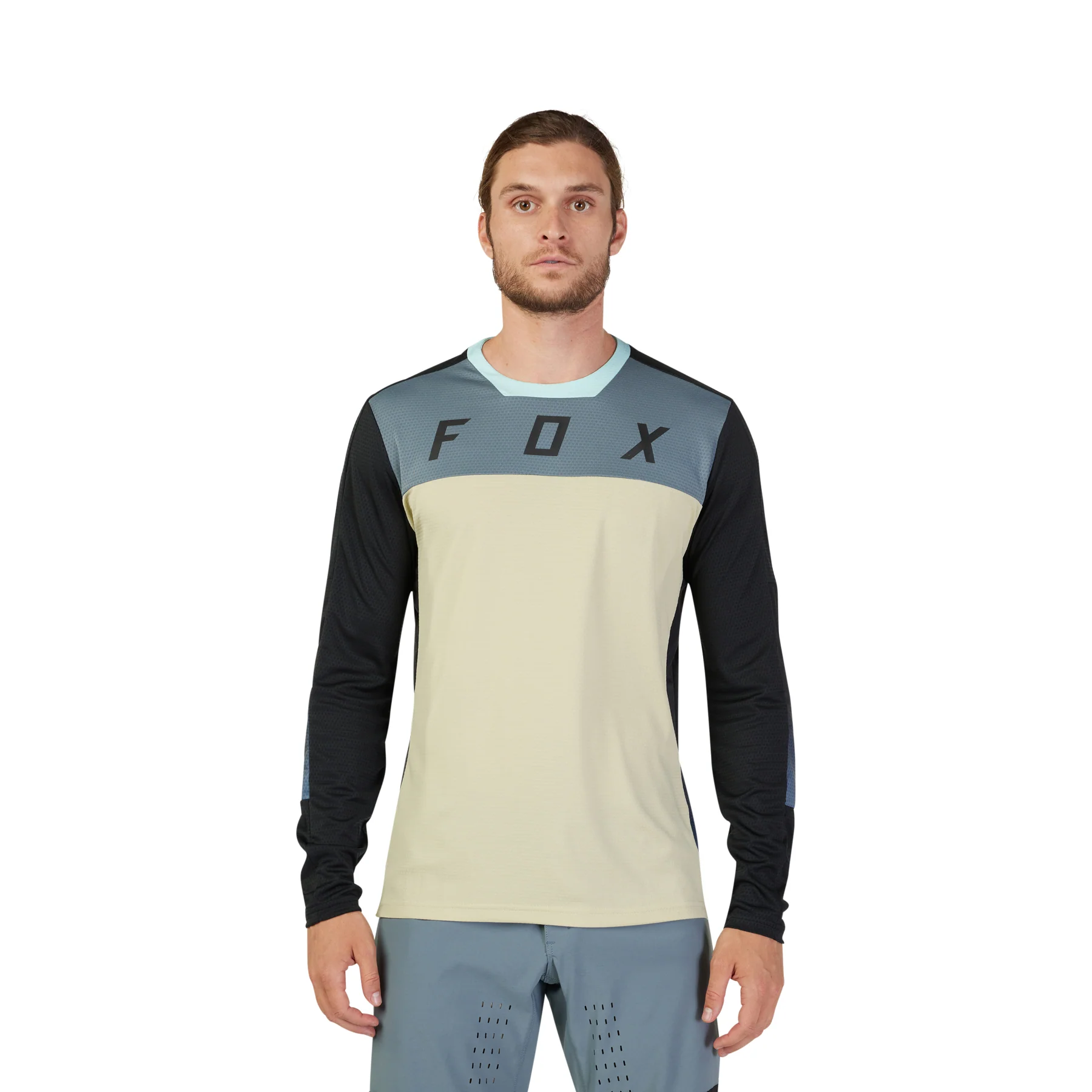 Defend Long-Sleeve Jersey Cekt - Oat - Image 2