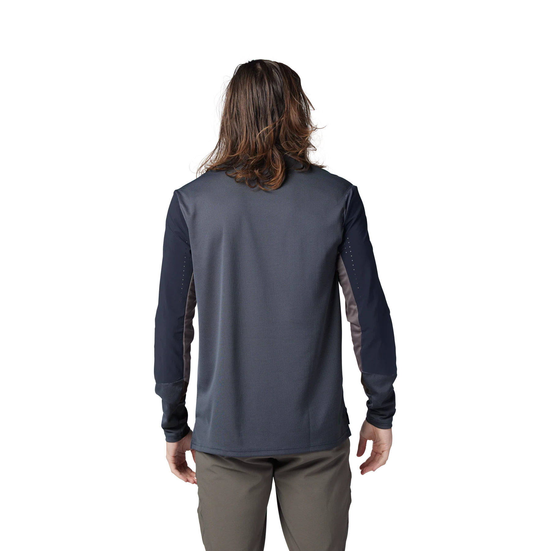 Defend Long Sleeve Jersey - Graphite - Image 4