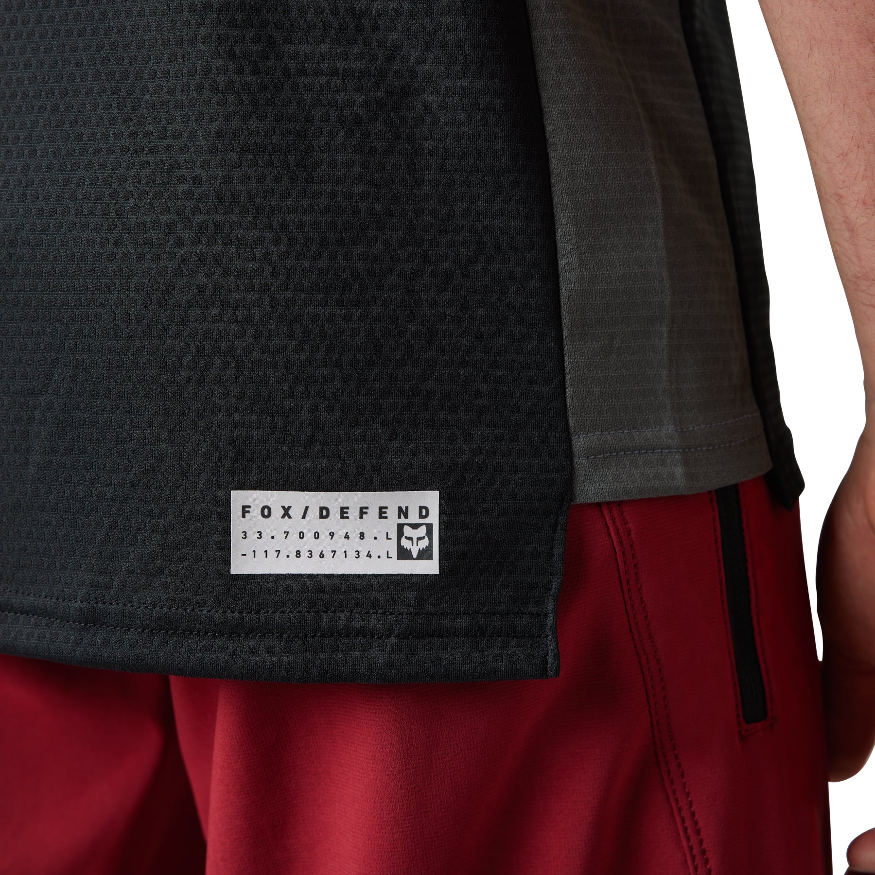 Defend Short Sleeve Jersey - Black - Image 5