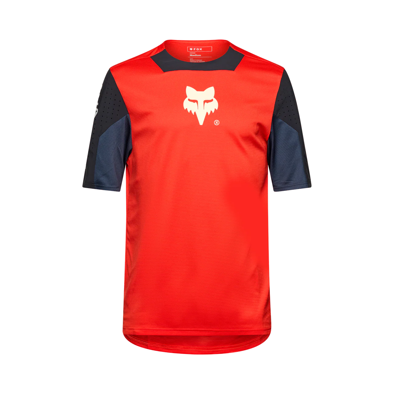 Defend Short Sleeve Jersey Elevated - Flo Red