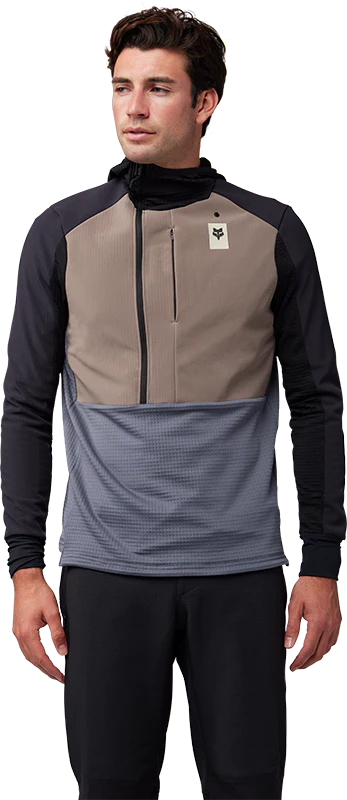 Defend Thermal Hoodie - Ash - Image 3