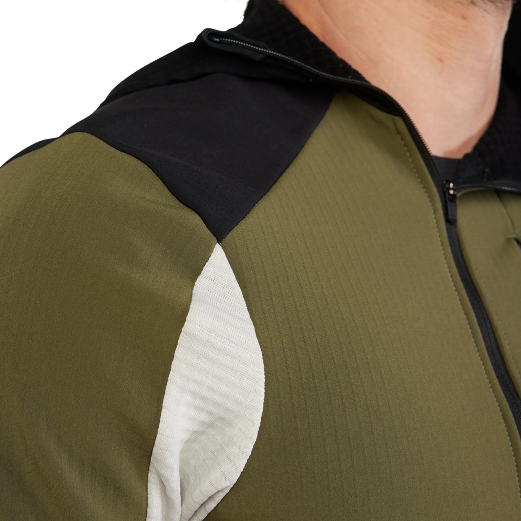 Defend Thermal Hoodie - Olive Green - Image 8