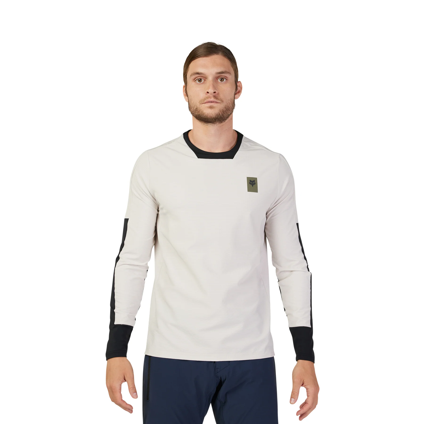 Defend Thermal Jersey - Vintage White - Image 2