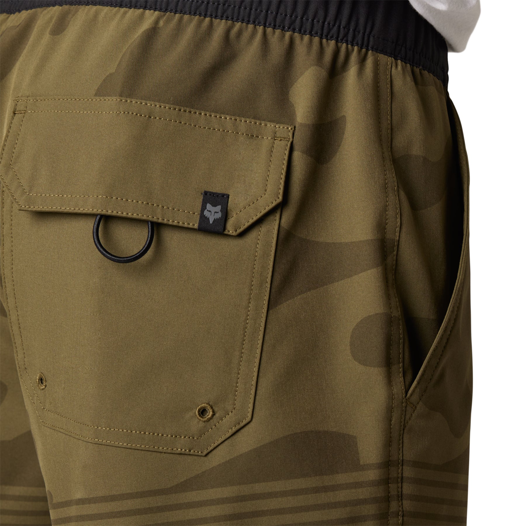 Essex Volley Camo Short - Olive Green - Image 4
