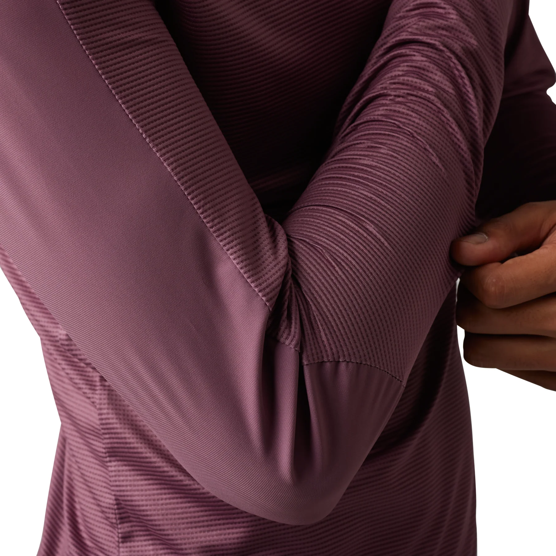 Flexair Ascent Long Sleeve Jersey - Cordovan - Image 4