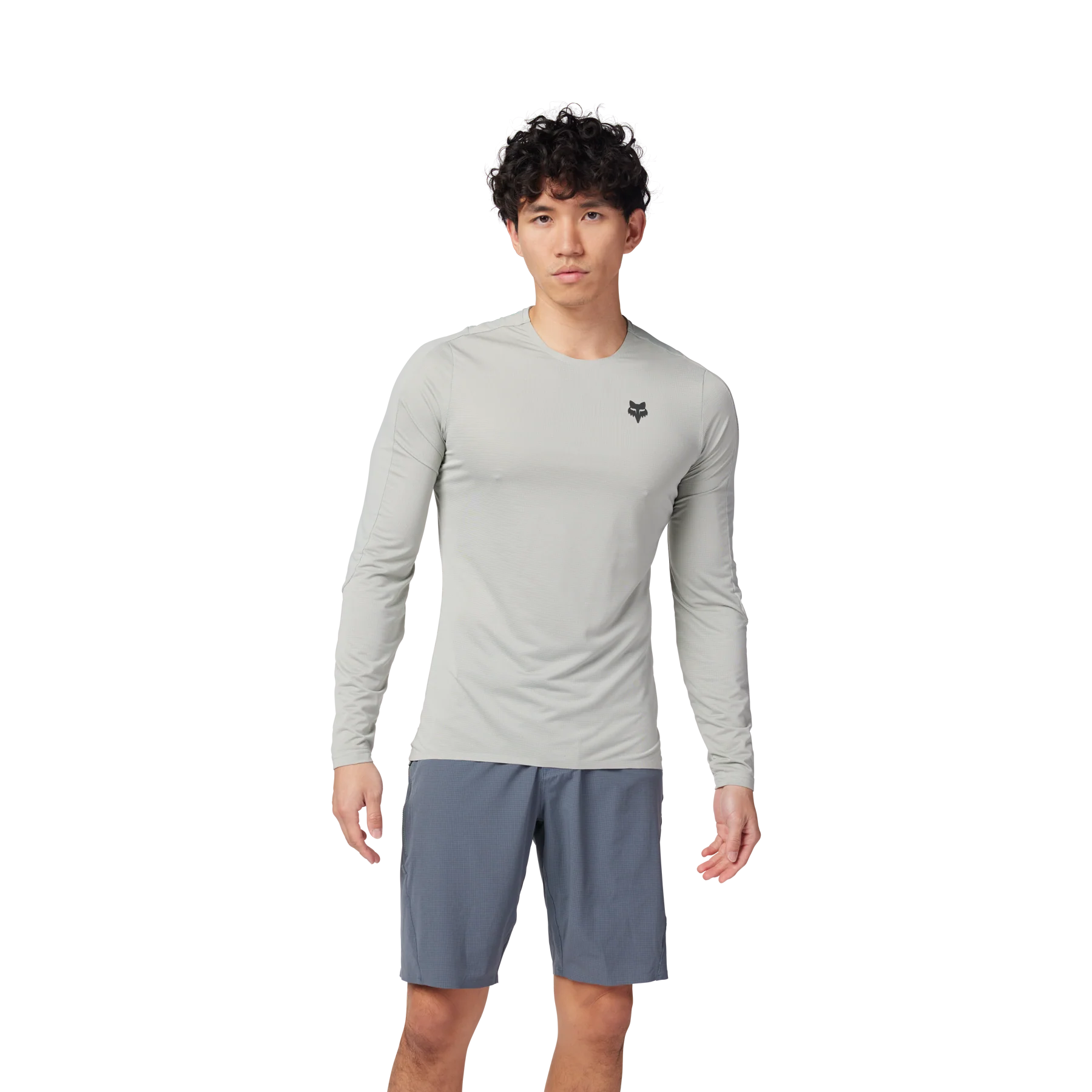 Flexair Ascent Long Sleeve Jersey - Grey Vintage - Image 3