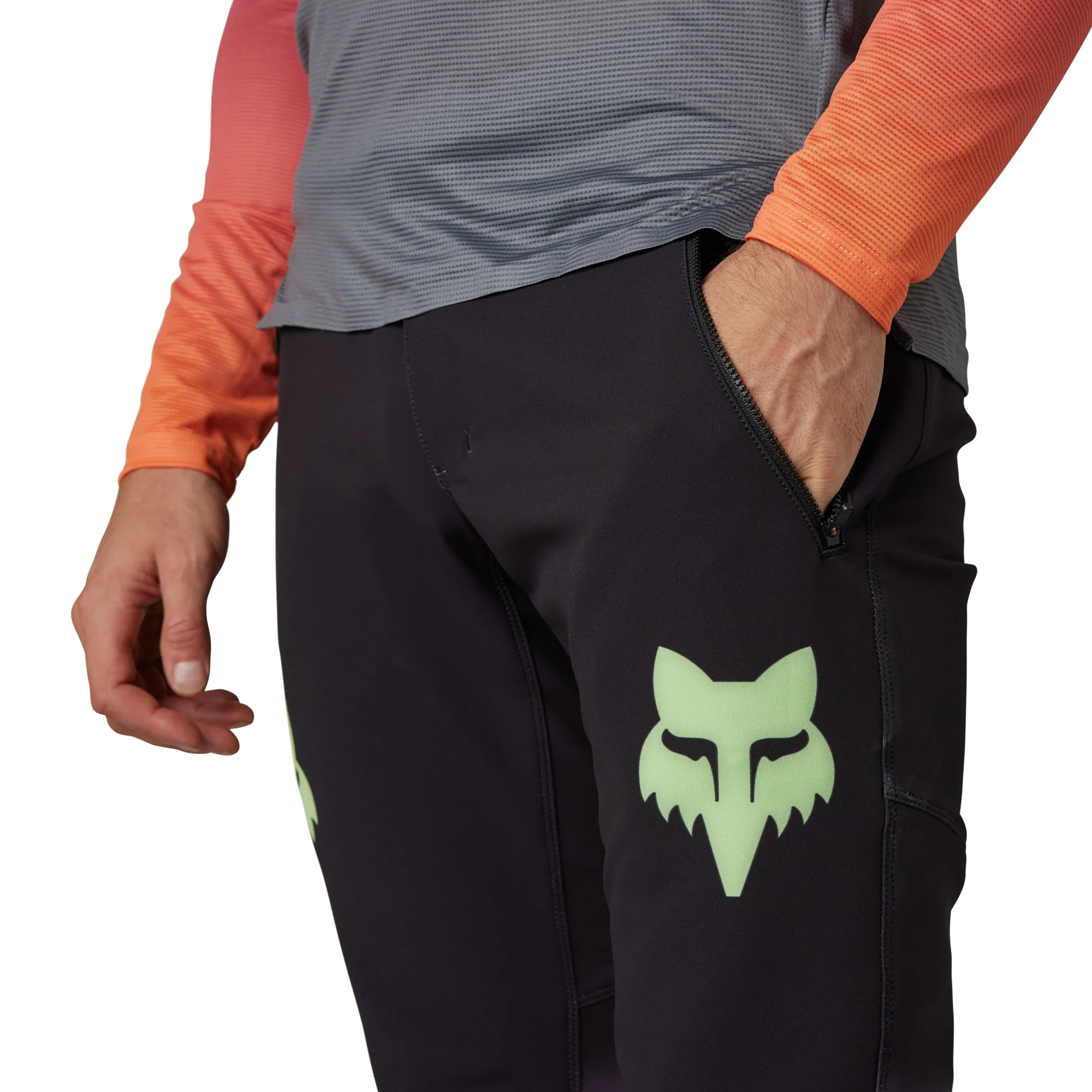 Flexair Race Pant - Day Glo Orange - Image 5