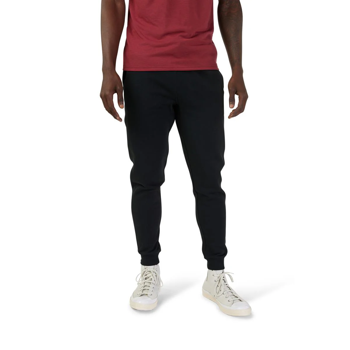 Fox Head Fleece Jogger - Black - Image 2