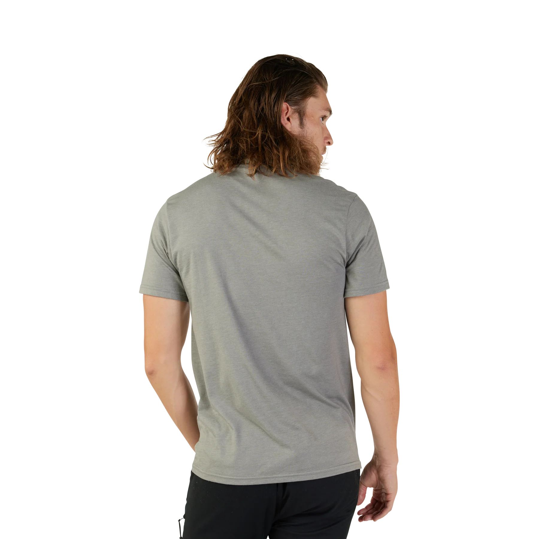 Fox Head Short Sleeve Premium T-Shirt - Heather Graphite - Image 3