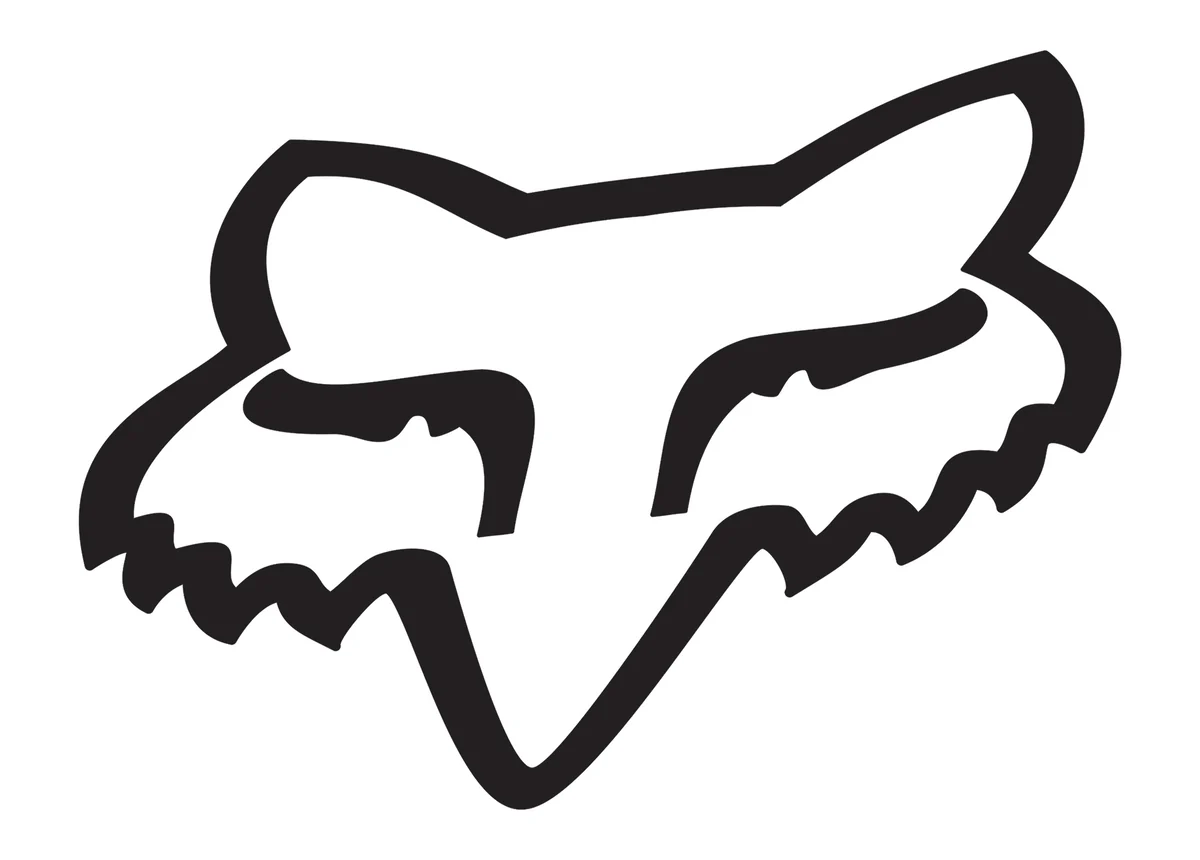 FOXHEAD TDC Sticker - Black