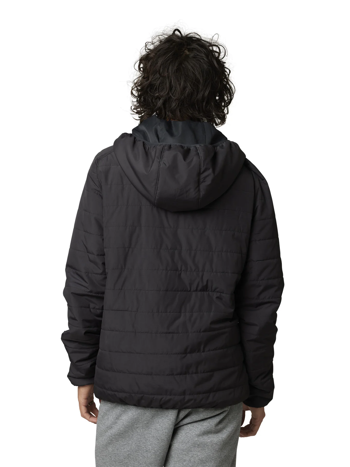 Howell Hooded Puffy Anorak - black - Image 3