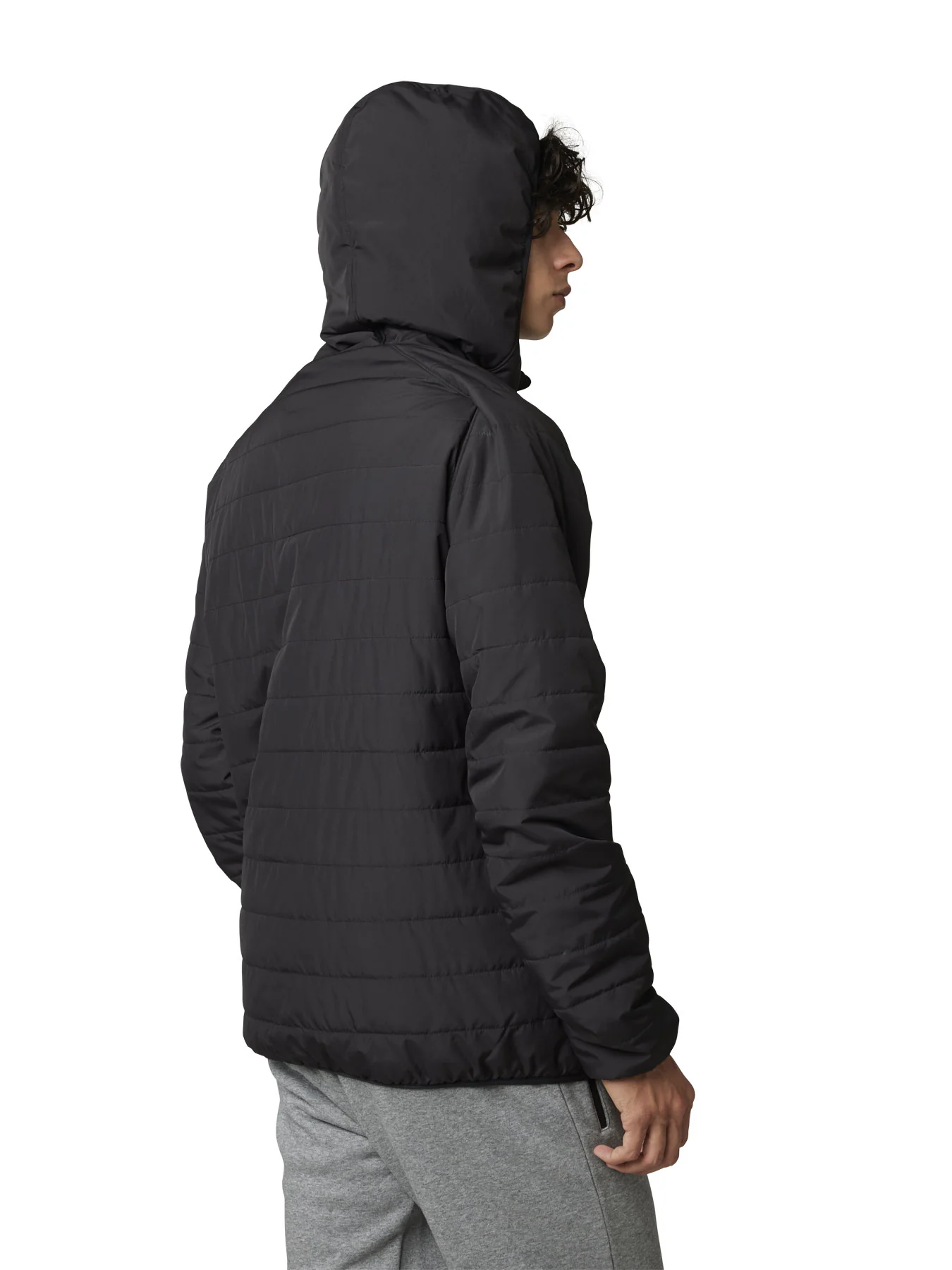 Howell Hooded Puffy Anorak - black - Image 4