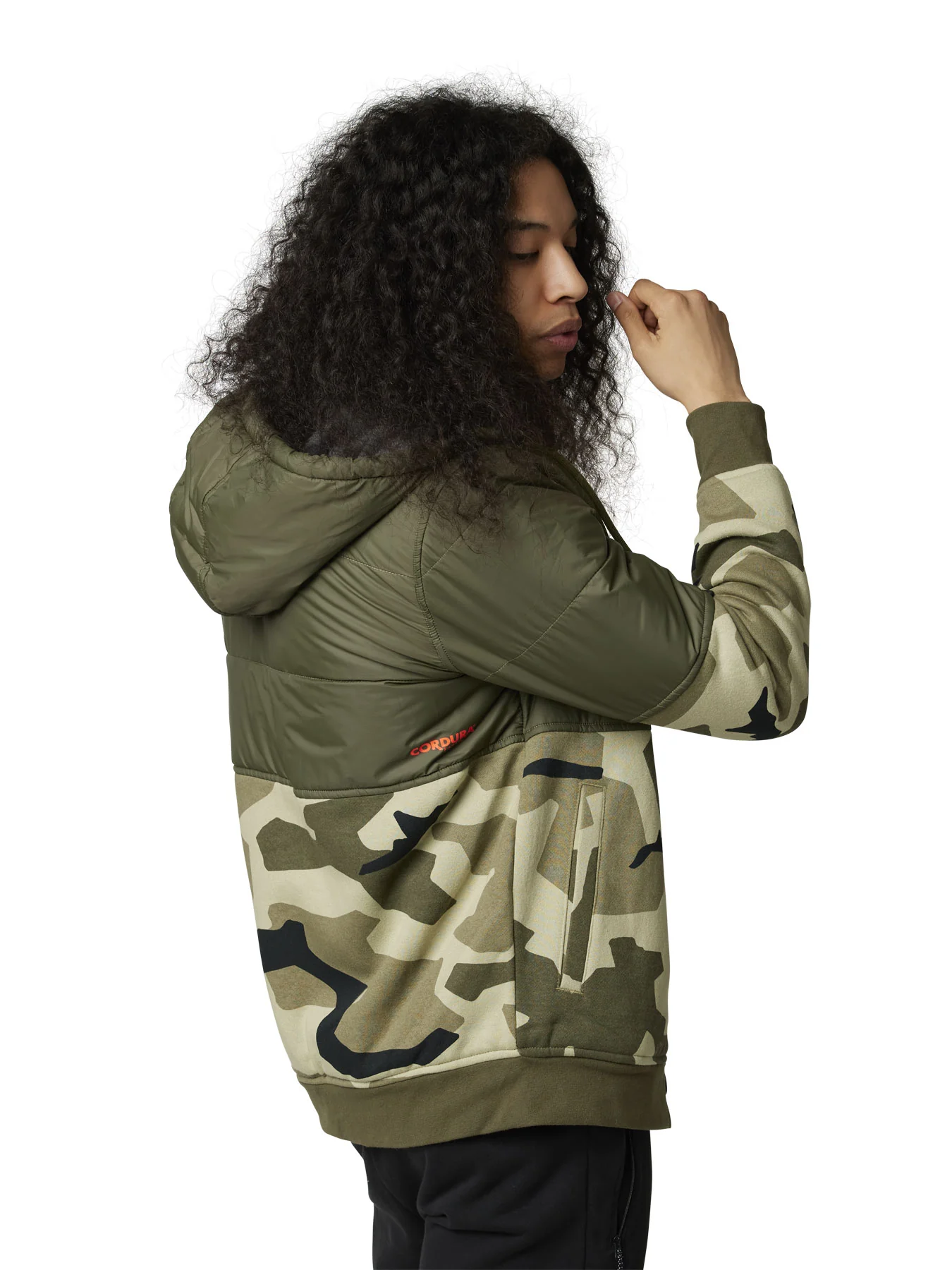 Lindon Sasquatch Fleece - olive camo - Image 5