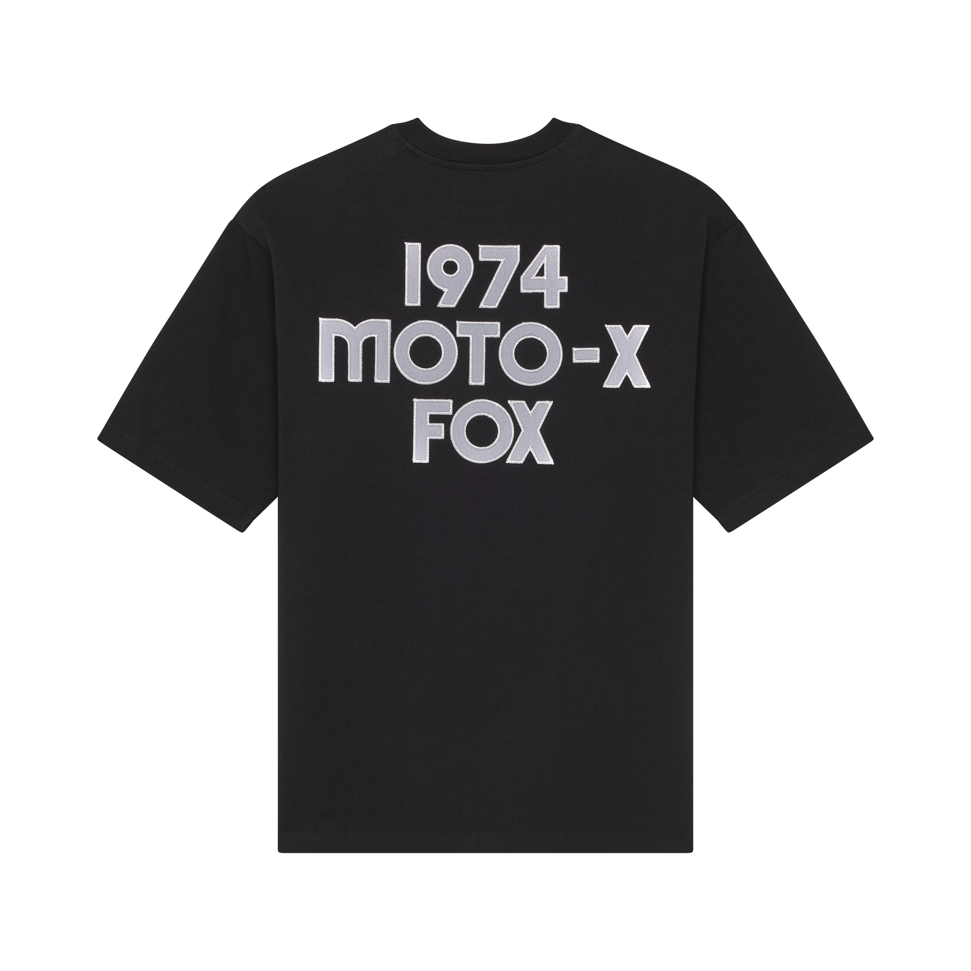 Moto-X Oversized Short Sleeve Tee - Black - Image 2