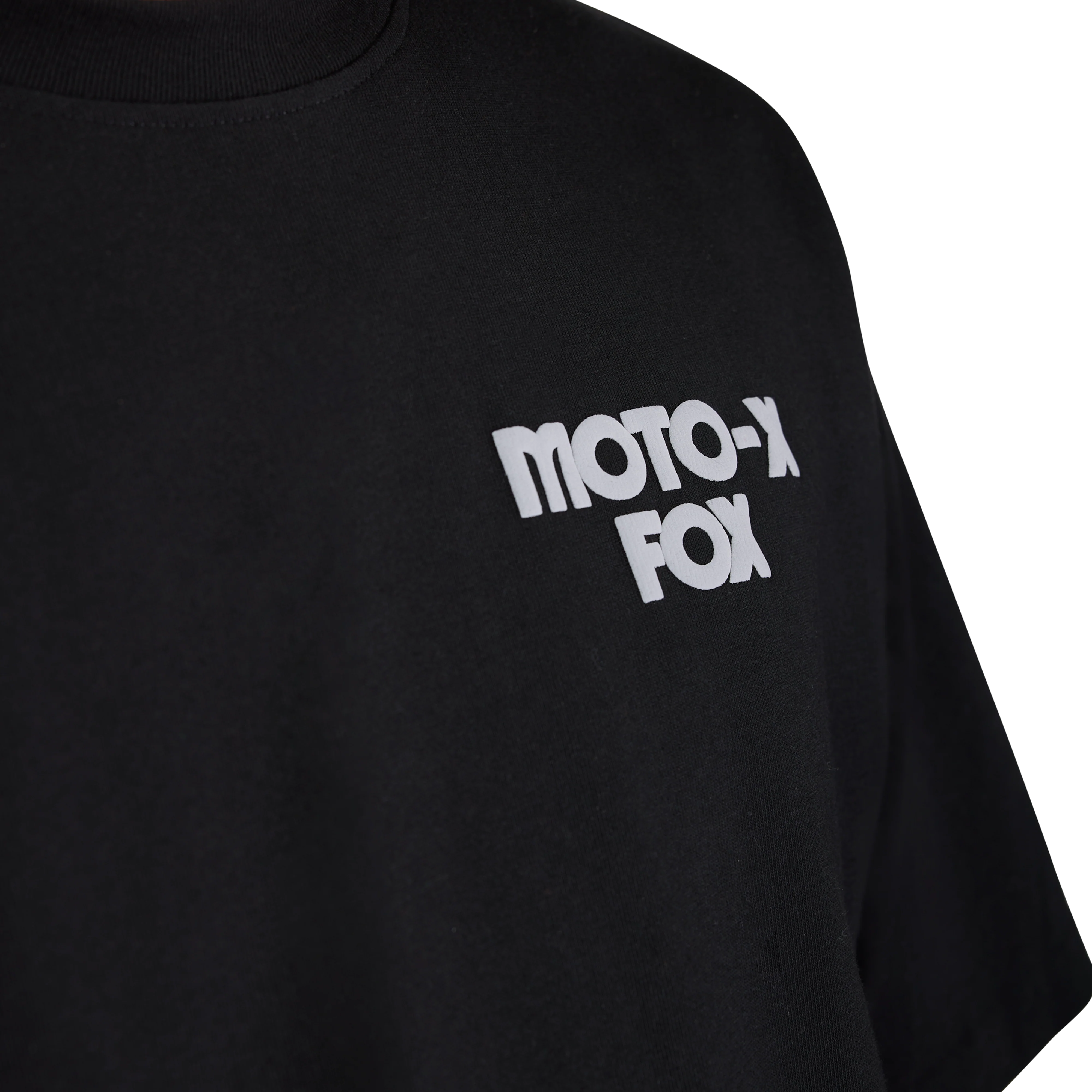 Moto-X Oversized Short Sleeve Tee - Black - Image 7