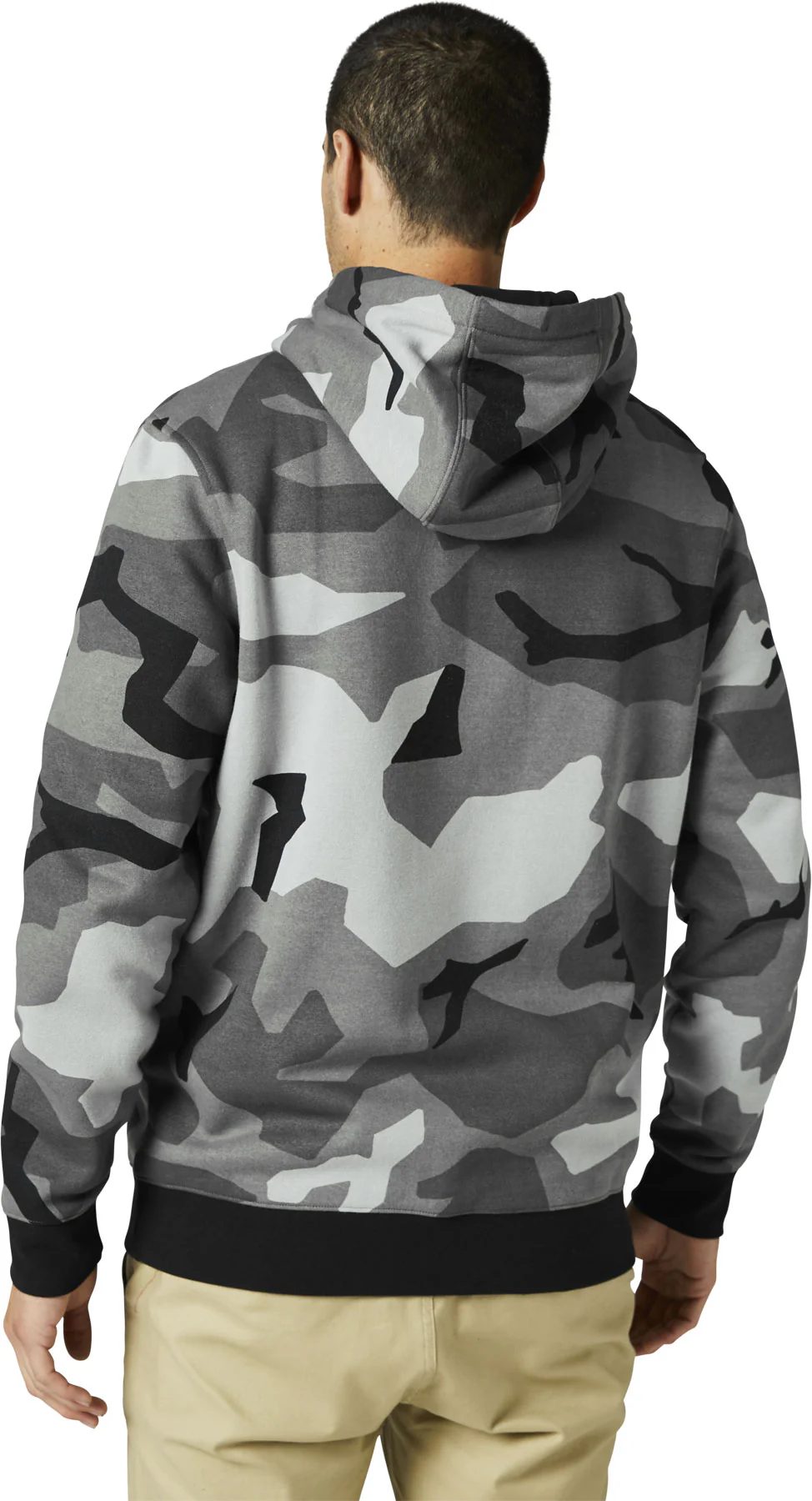 Pinnacle Camo Zip Fleece - black camo - Image 2