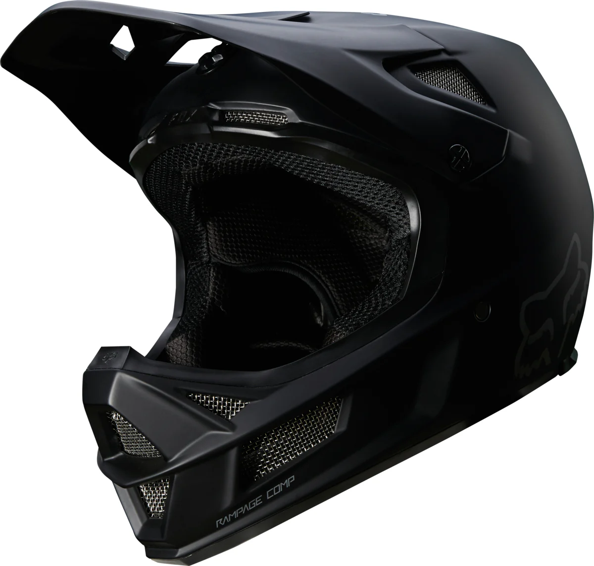 Rampage Comp Helm - Matte Black - Image 2