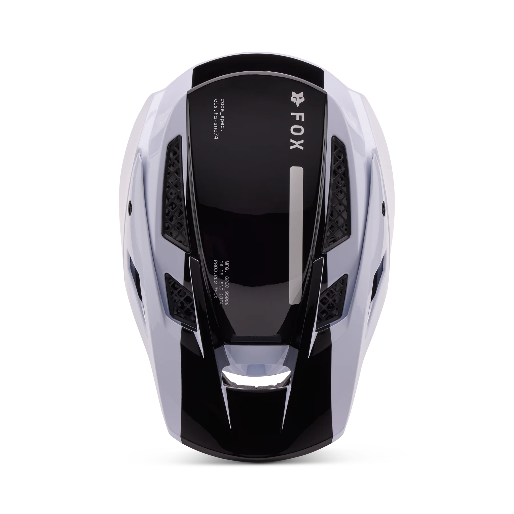 Rampage Pro Carbon Helm Intrude CE/CPSC - White - Image 4