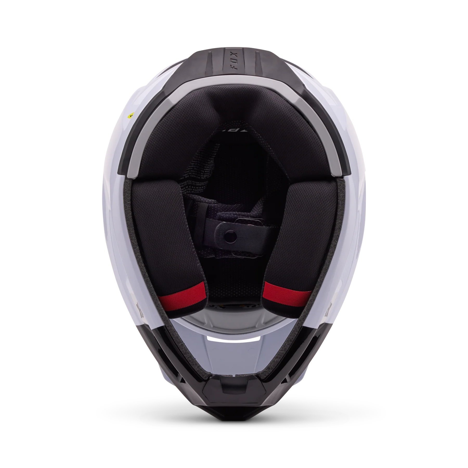Rampage Pro Carbon Helm Intrude CE/CPSC - White - Image 6