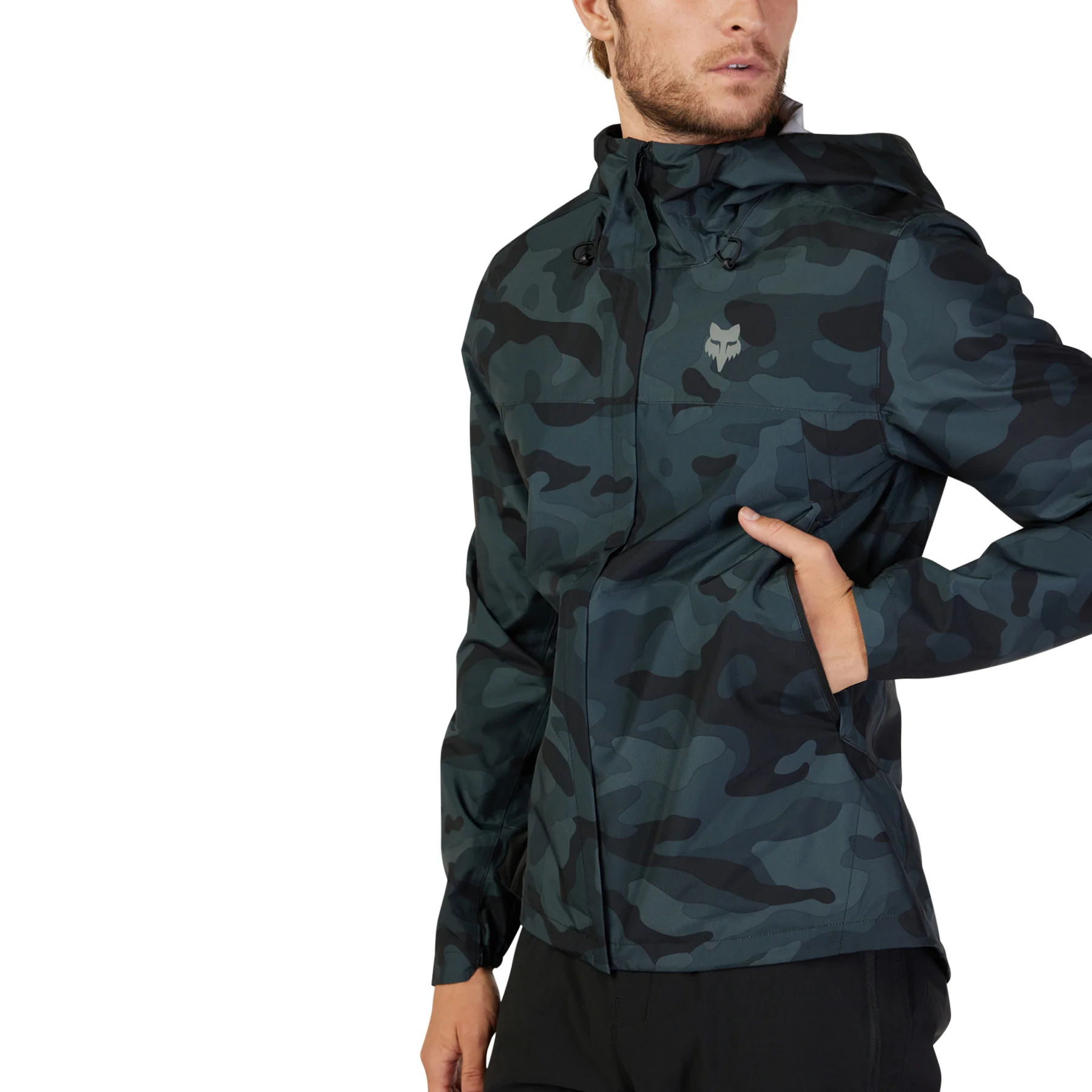 Ranger 2.5L Water Jacke - Black Camo - Image 5