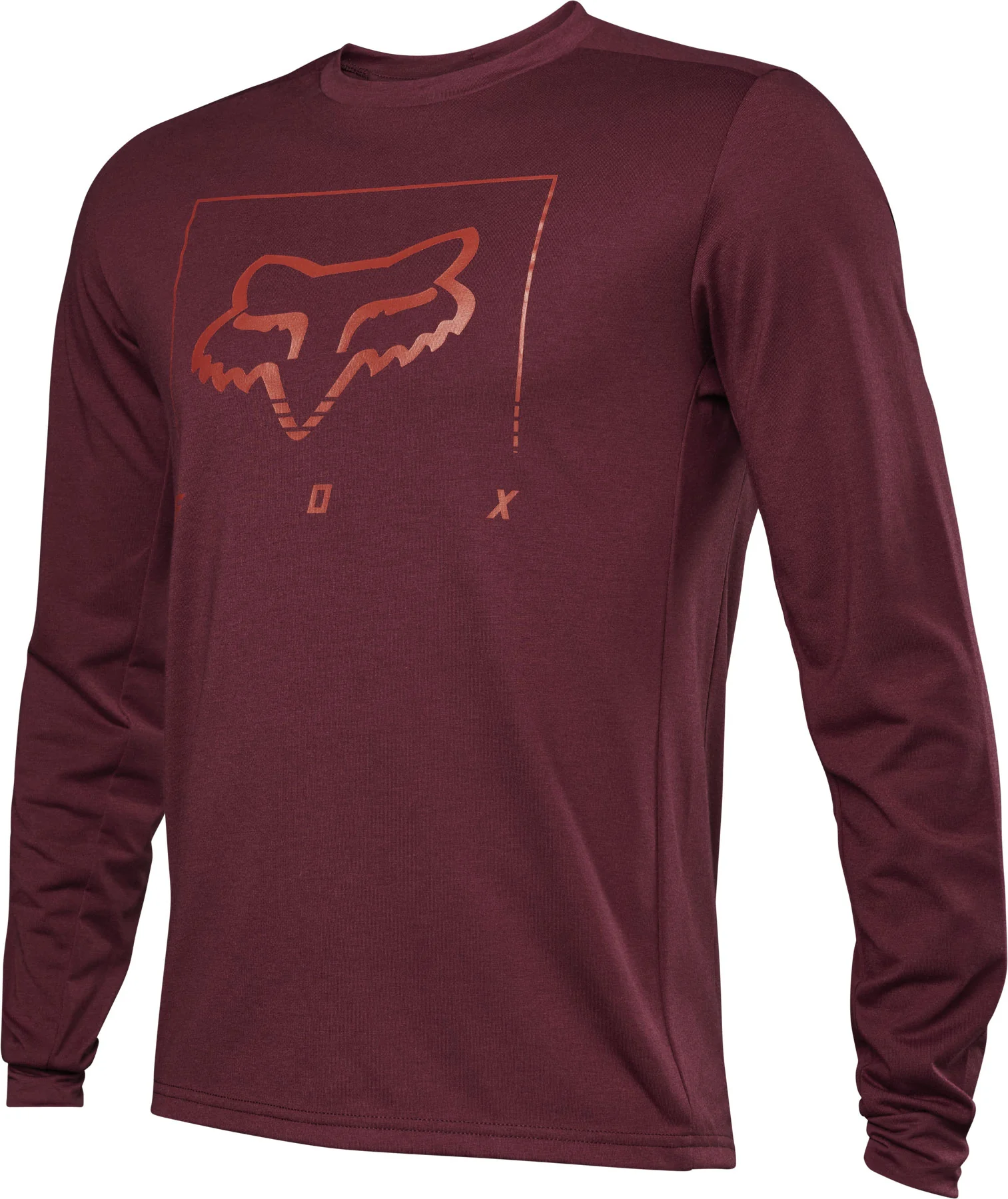 Ranger Dr Md Long Sleeve Jersey Tred - dark maroon - Image 3