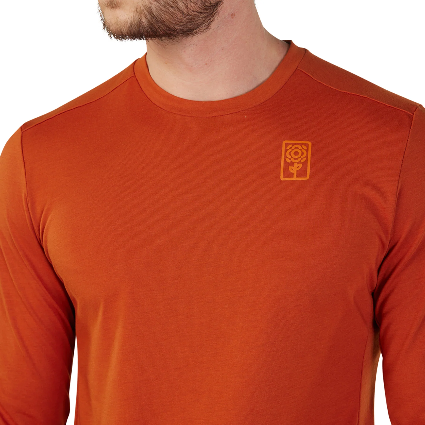 Ranger drirelease® Long-Sleeve Jersey - Burnt Orange - Image 4