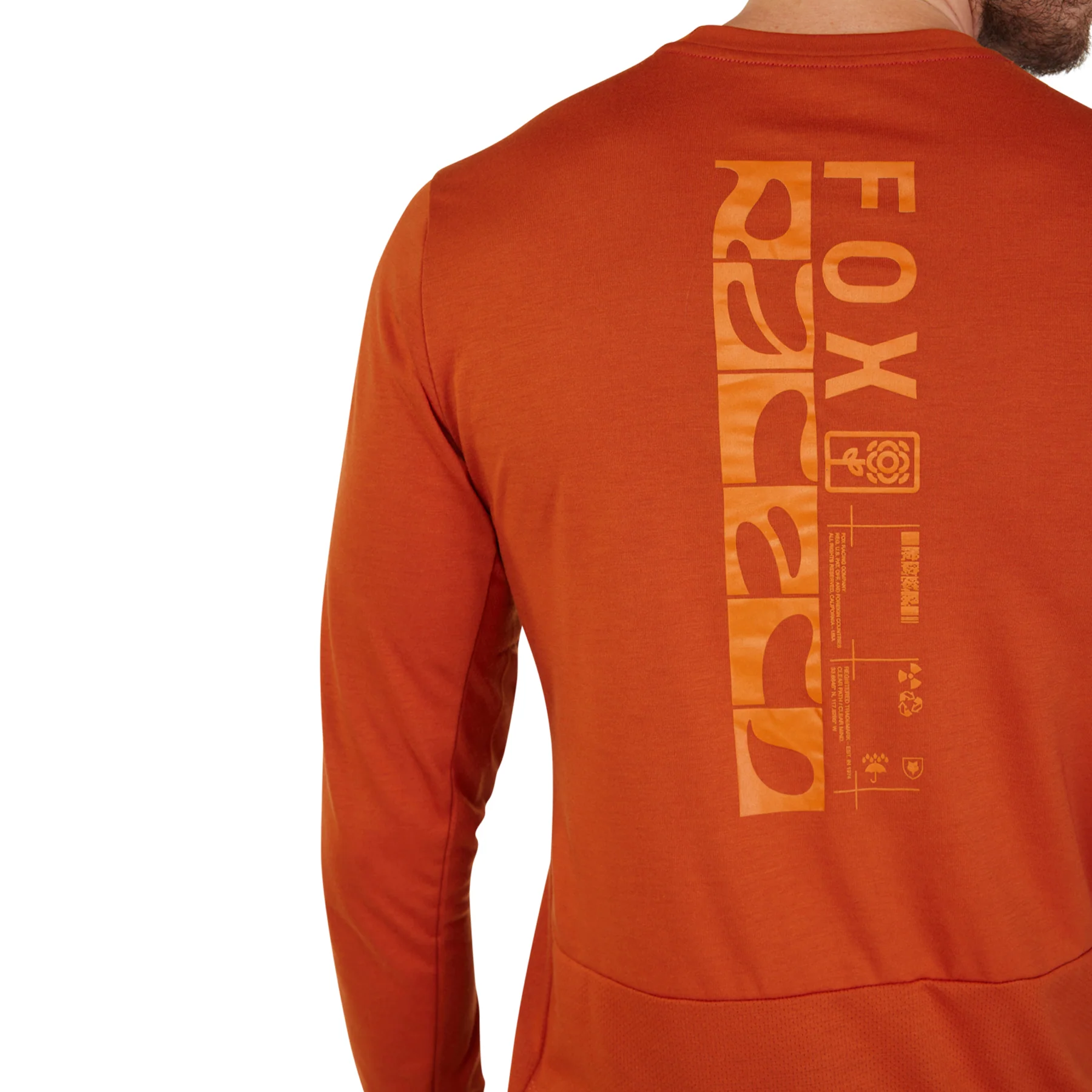 Ranger drirelease® Long-Sleeve Jersey - Burnt Orange - Image 5