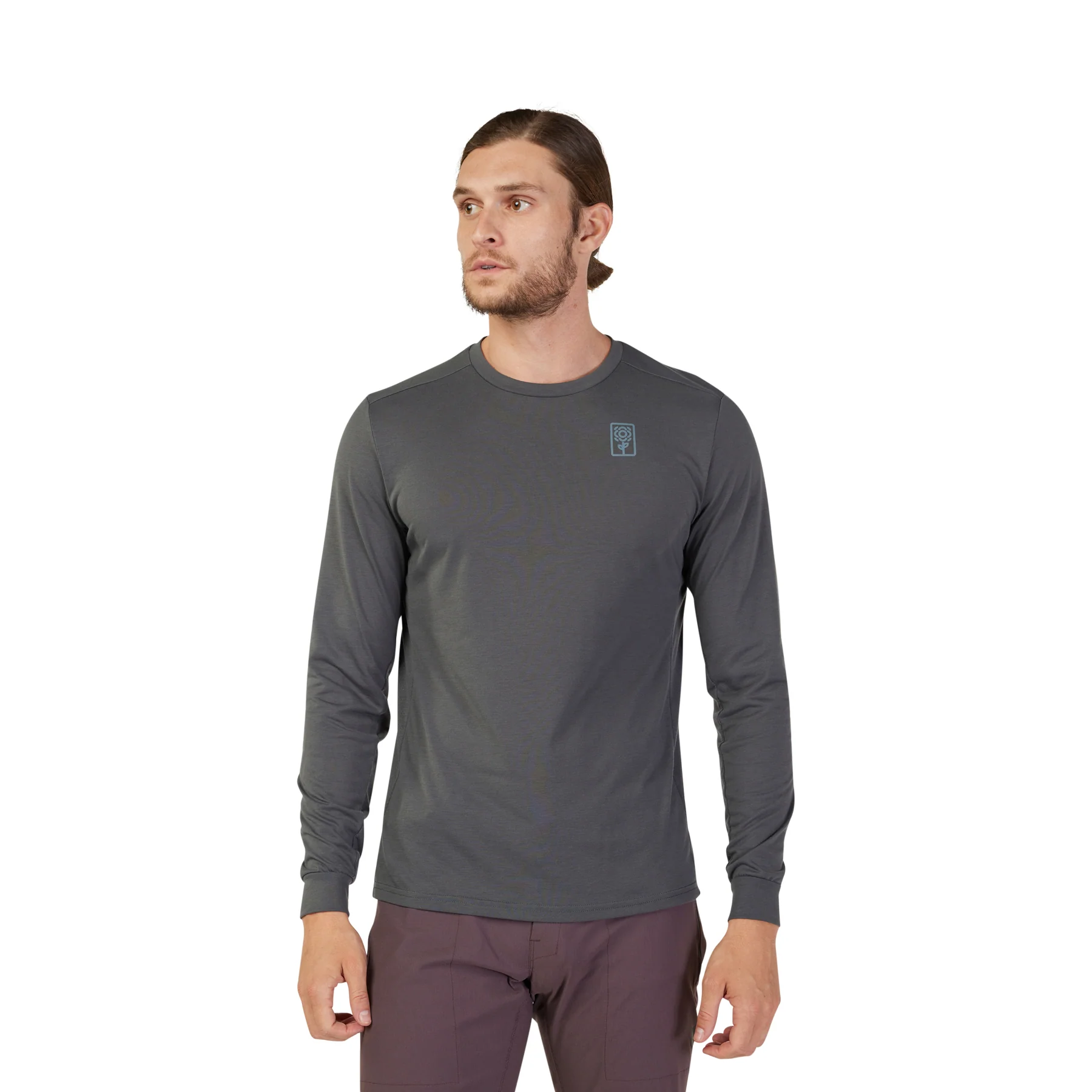 Ranger drirelease® Long-Sleeve Jersey - Dark Shadow - Image 2