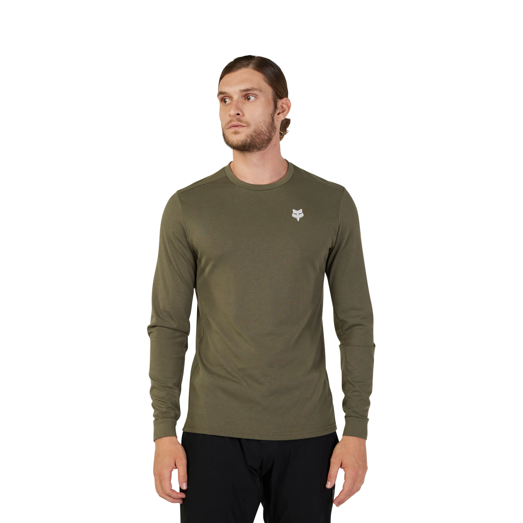 Ranger drirelease® MD Long-Sleeve Jersey Tred - Olive Green - Image 2