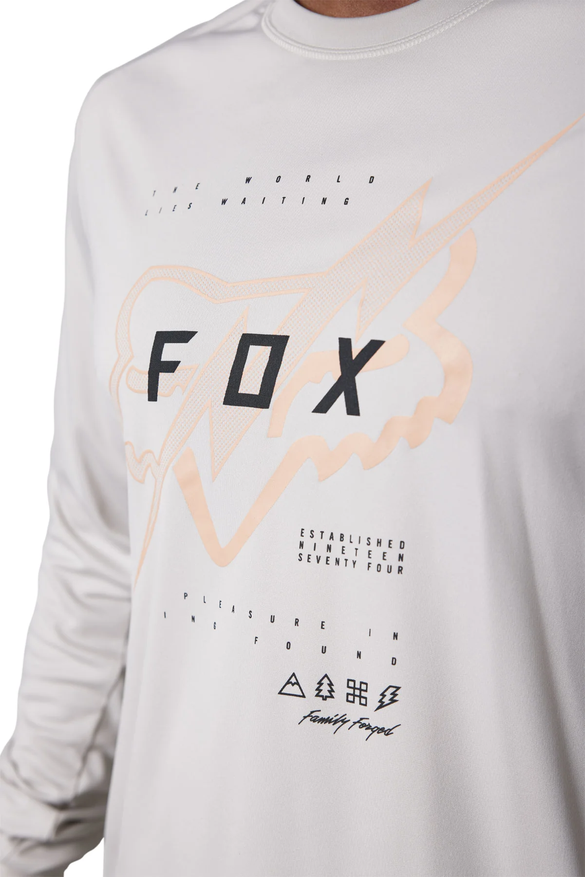Ranger Long Sleeve Jersey Jectr - vintage white - Image 2