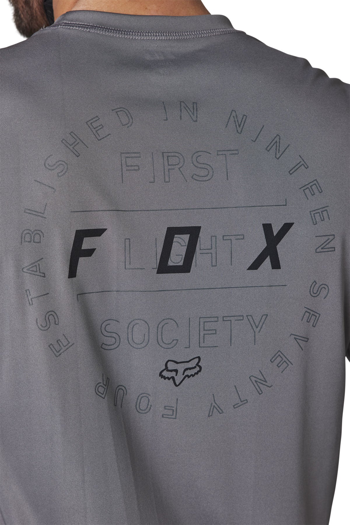 Ranger Long Sleeve Jersey Font - dark grey - Image 2
