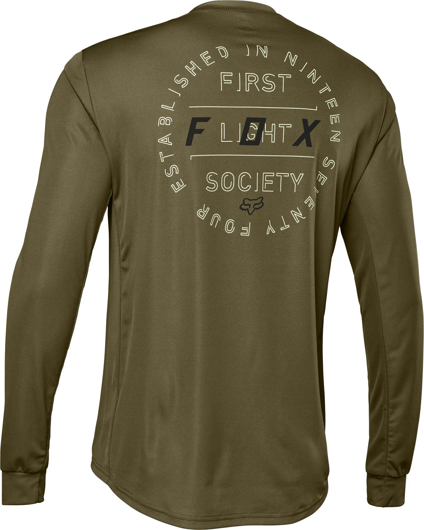 Ranger Long Sleeve Jersey Font - olive green - Image 2