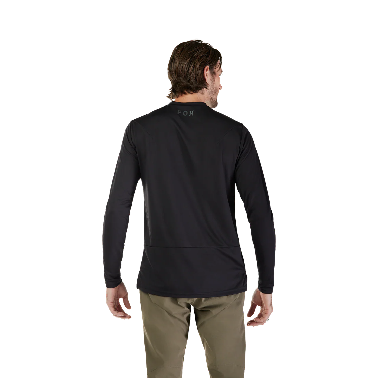 Ranger Long Sleeve Jersey Fox Head - Black - Image 4