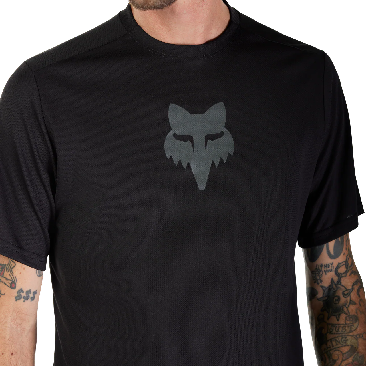 Ranger Short Sleeve Jersey Fox Head - Black - Image 5