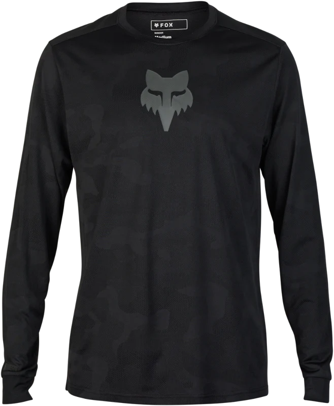 Ranger Tru Dri Long Sleeve Jersey - Black