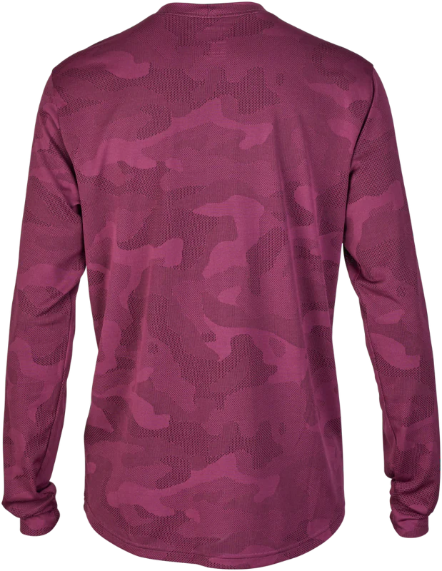Ranger Tru Dri Long Sleeve Jersey - Sangria - Image 2