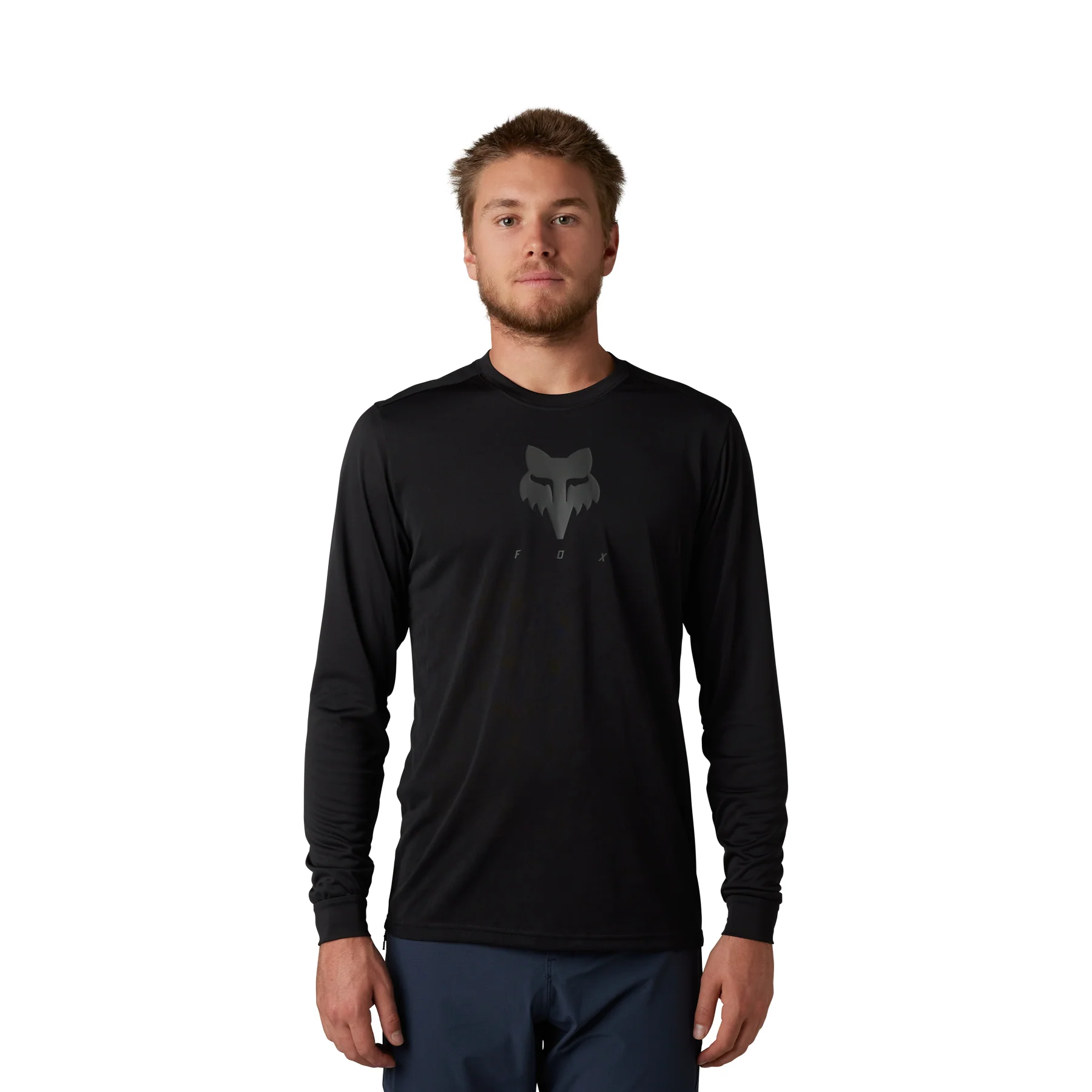 Ranger TruDri™ Long-Sleeve Jersey - Black - Image 2