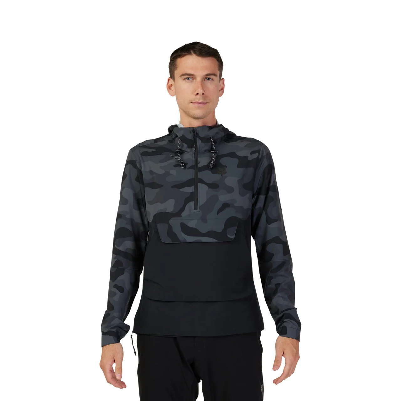 Ranger Wind Pullover - Black Camo - Image 2