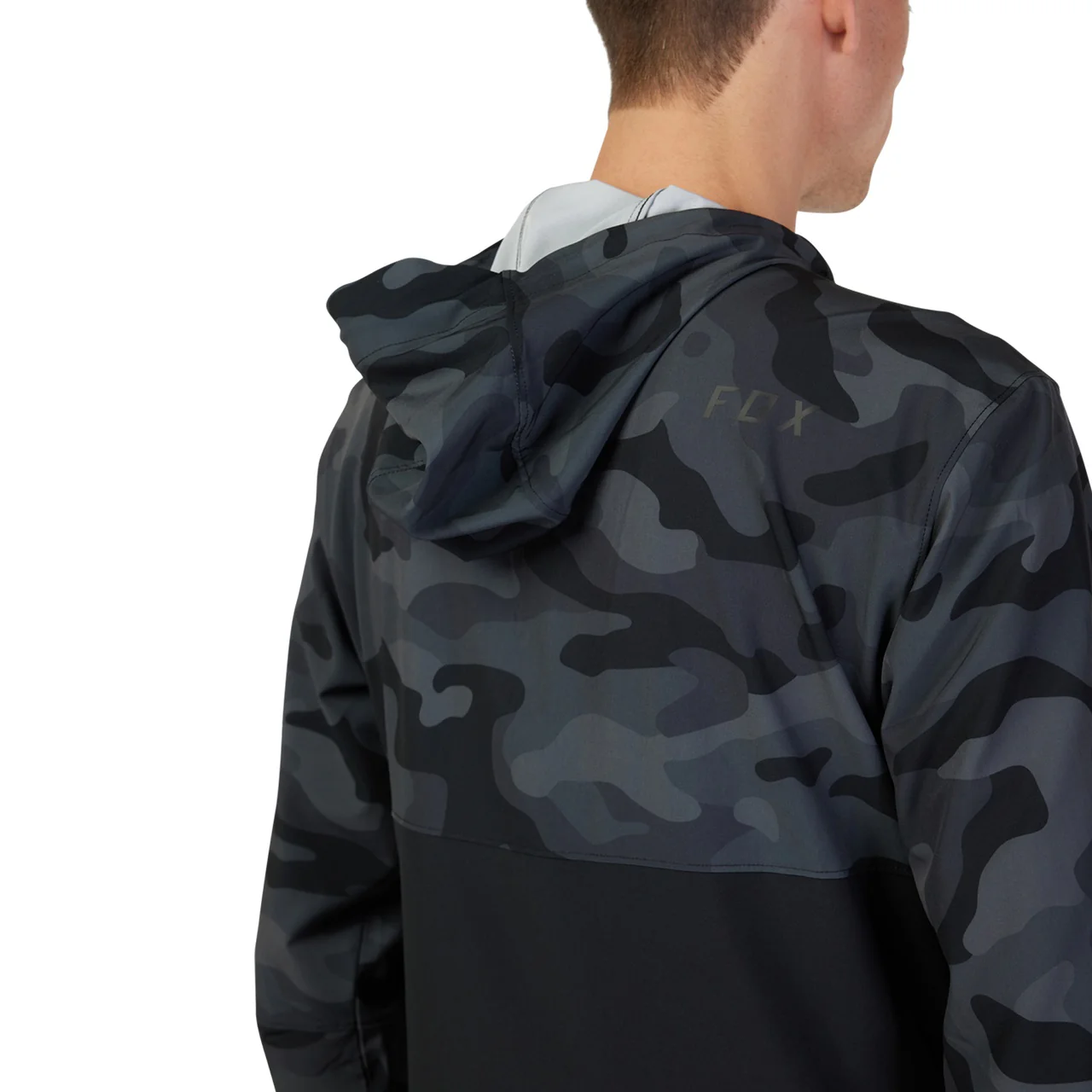 Ranger Wind Pullover - Black Camo - Image 3