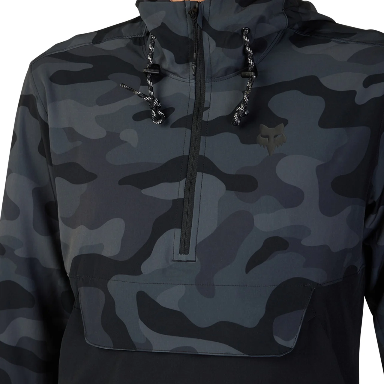 Ranger Wind Pullover - Black Camo - Image 4
