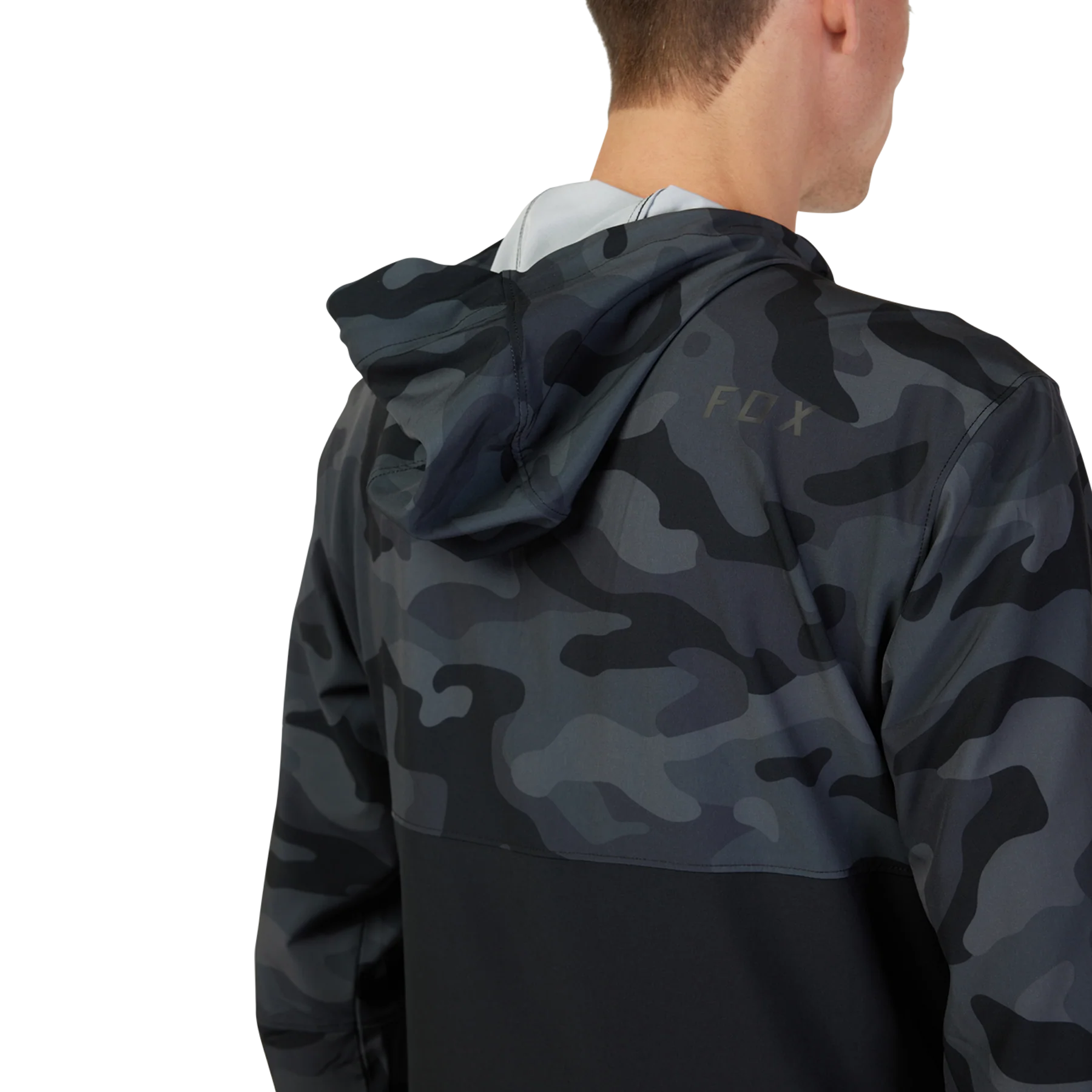 Ranger Wind Pullover - Black Camo - Image 3