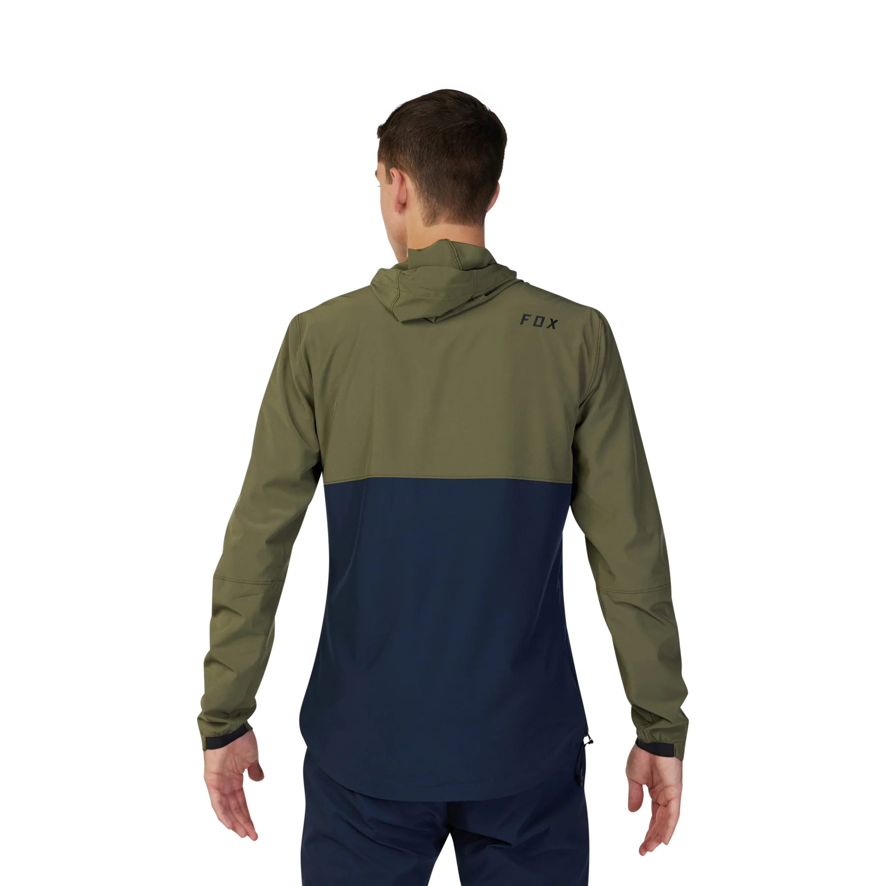 Ranger Wind Pullover - Olive Green - Image 3