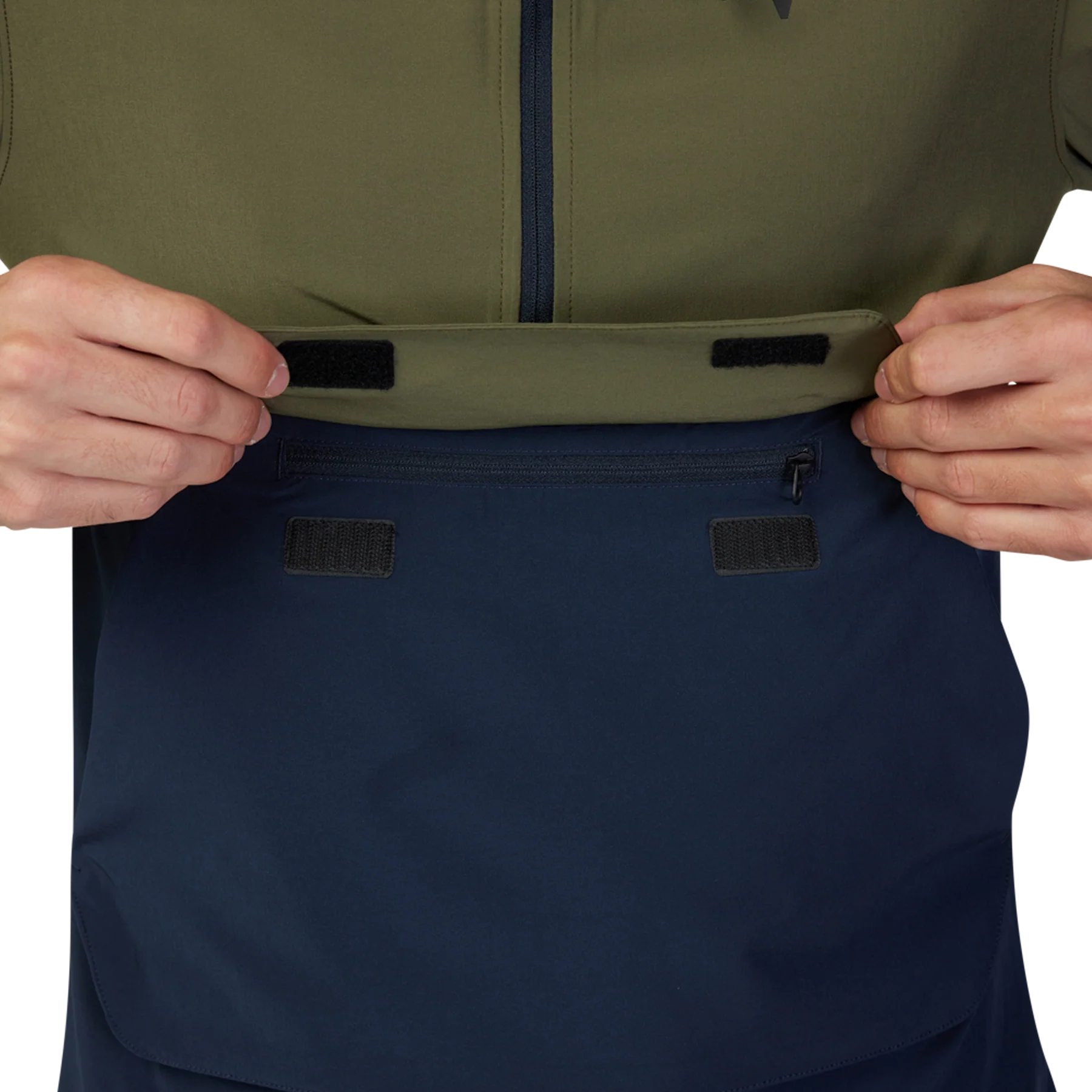 Ranger Wind Pullover - Olive Green - Image 6