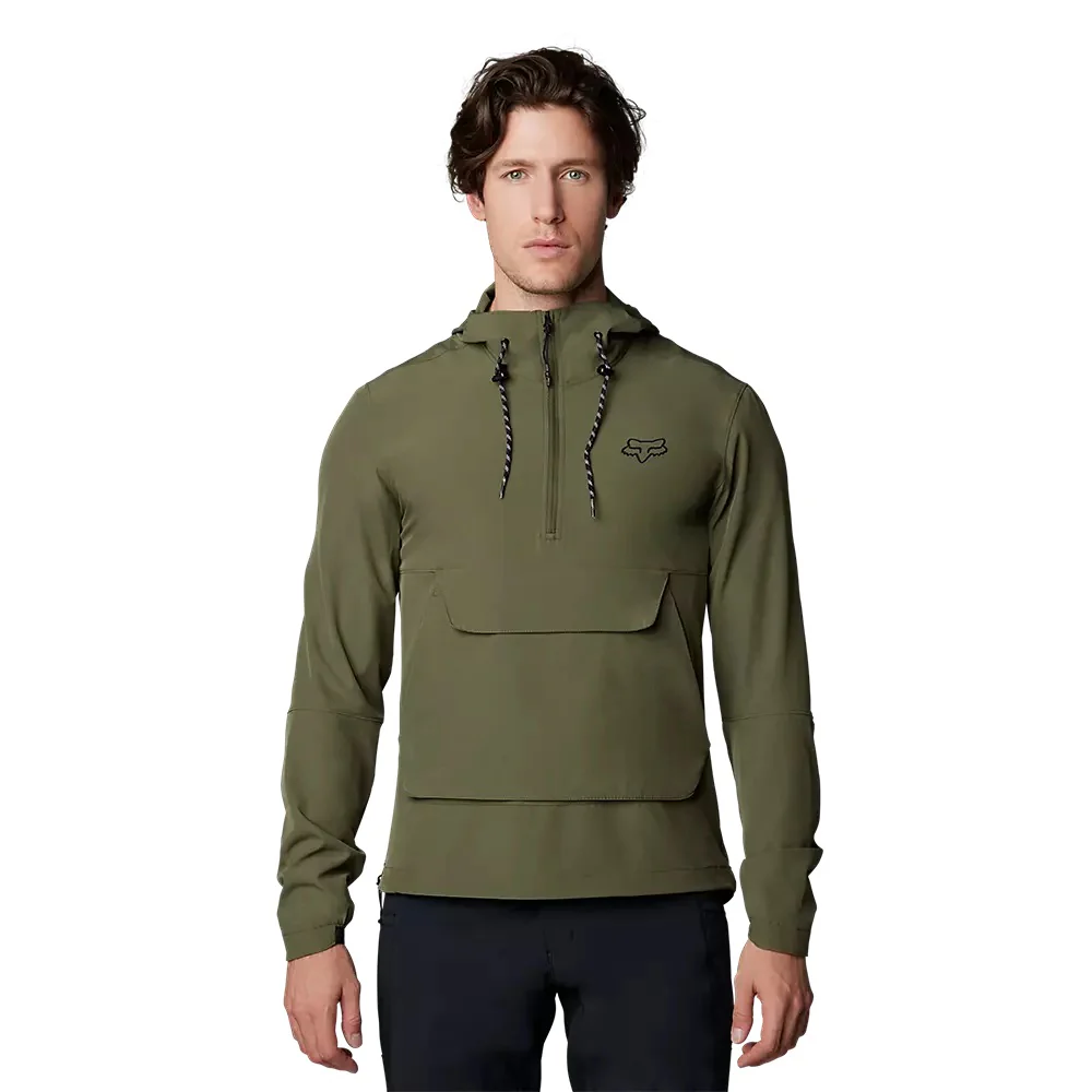 Ranger Wind Pullover - olive green