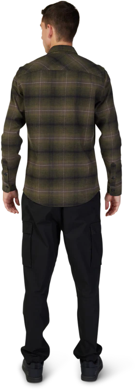 Source Flannel - Olive Green - Image 3