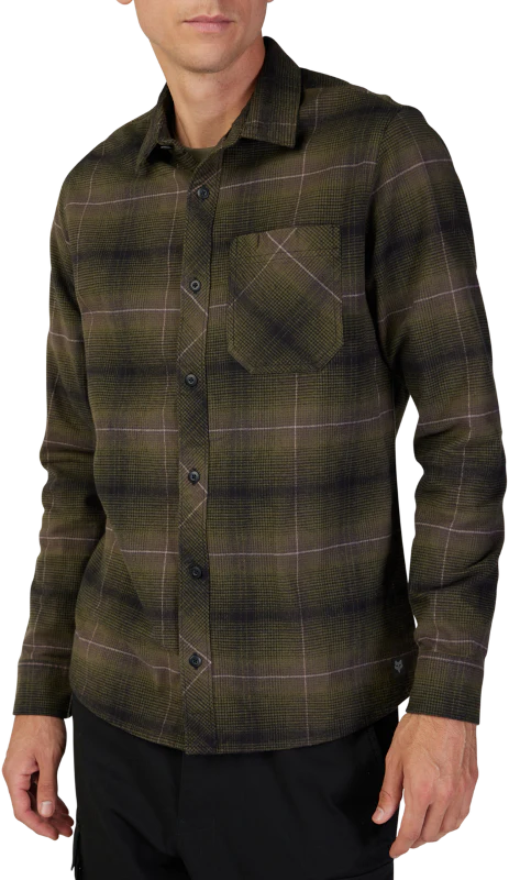 Source Flannel - Olive Green - Image 4