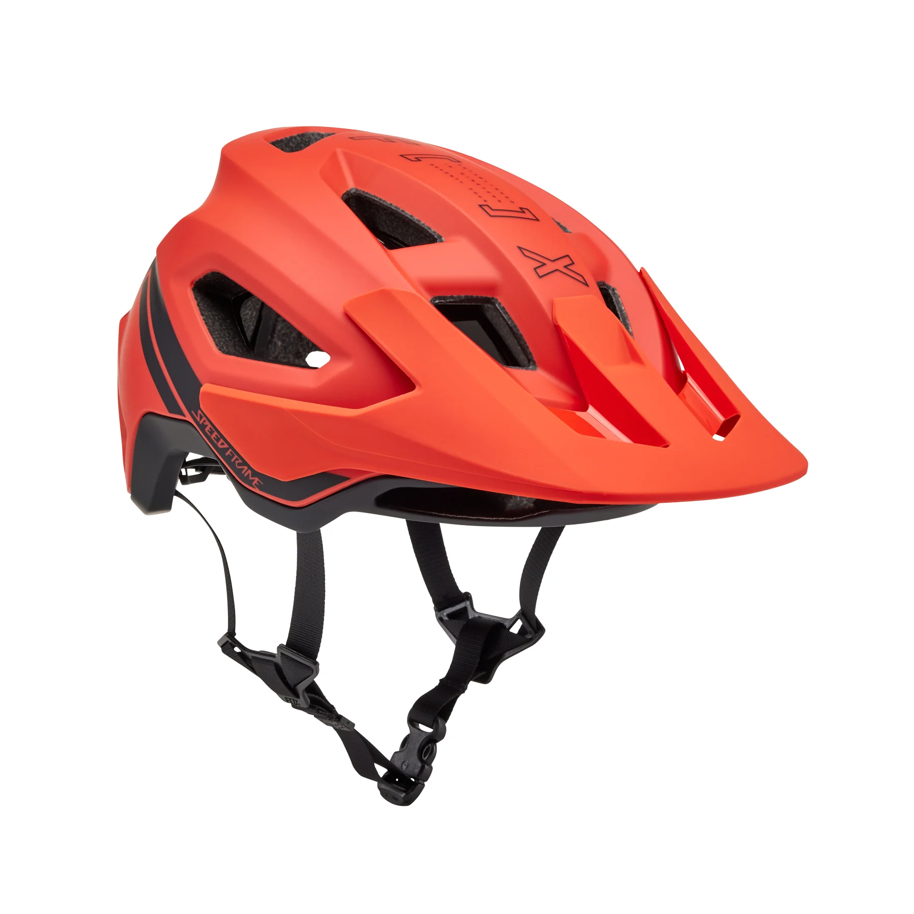 Speedframe Racik Helm - Orange Flame - Image 2