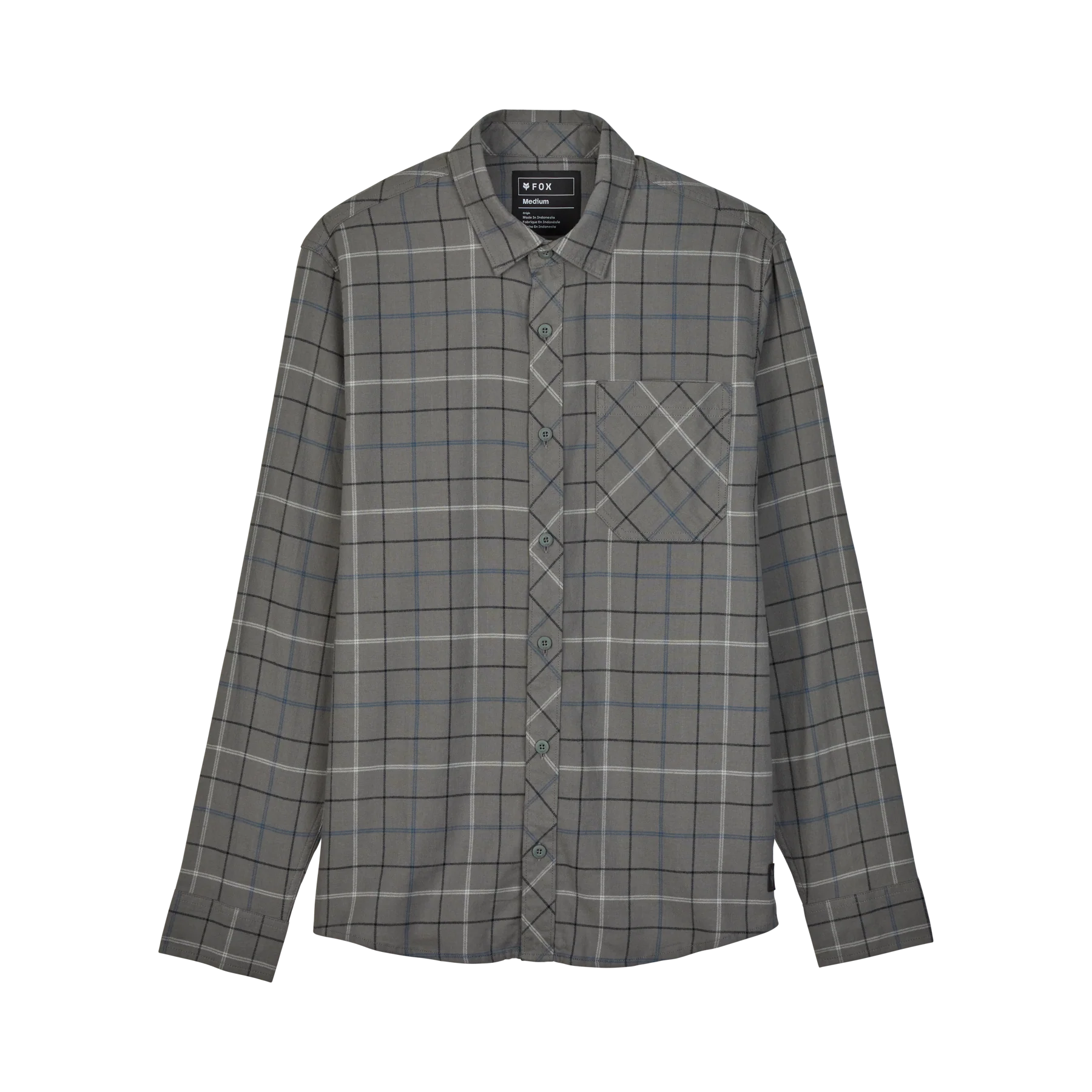 Survivalist Stretch Flannel - Dark Stone