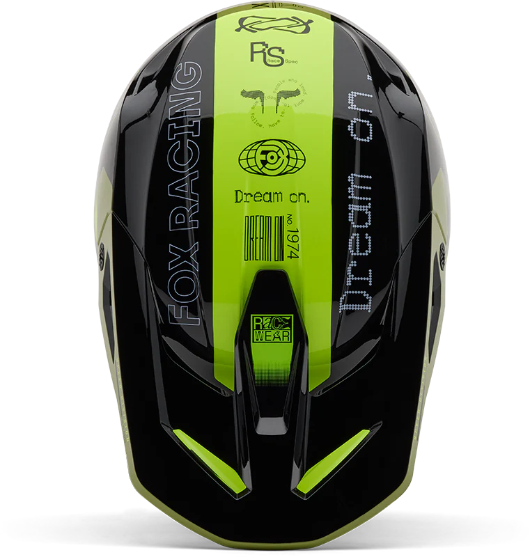 V1 Race Spec Helmet - Pale Green - Image 4