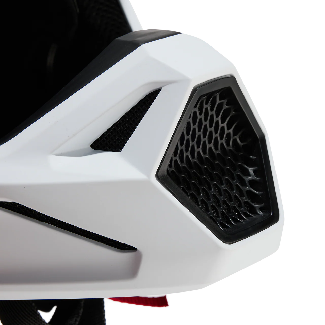 V1 Solid Helm - Matte White - Image 7